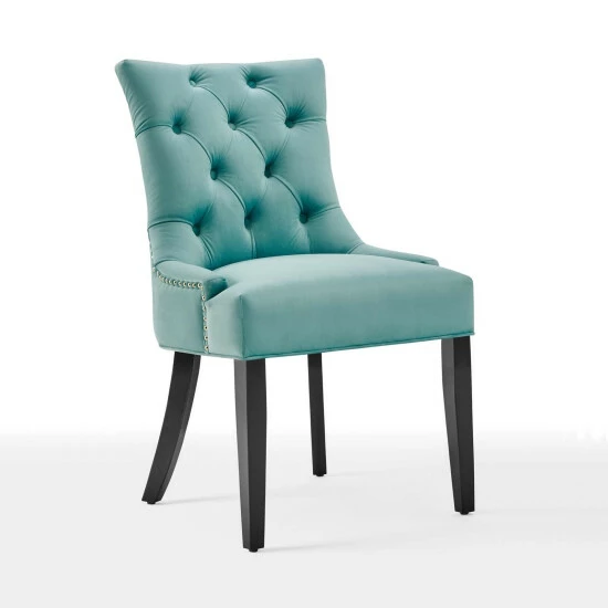 Best Pirce ๐ Silver Orchid Kornman Velvet Dining Side Chairs (Set Of 2) Navy ๐ 5 Best Pirce ๐ Silver Orchid Kornman Velvet Dining Side Chairs (Set Of 2) Navy ๐ - Image 3
