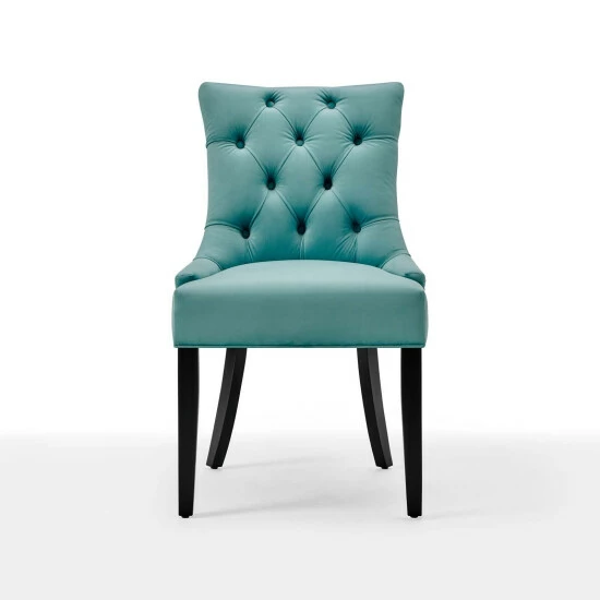 Best Pirce ๐ Silver Orchid Kornman Velvet Dining Side Chairs (Set Of 2) Navy ๐ 8 Best Pirce ๐ Silver Orchid Kornman Velvet Dining Side Chairs (Set Of 2) Navy ๐ - Image 6