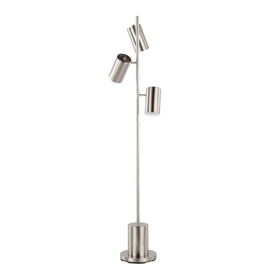 Flash Sale ๐ Silver Orchid ๐ Dresser Brushed Stainless Steel Floor Lamp ๐ฅฐ