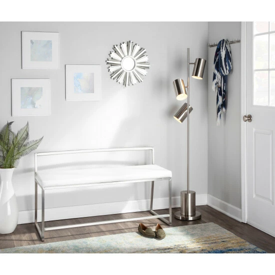 Flash Sale ๐ Silver Orchid ๐ Dresser Brushed Stainless Steel Floor Lamp ๐ฅฐ - Image 8