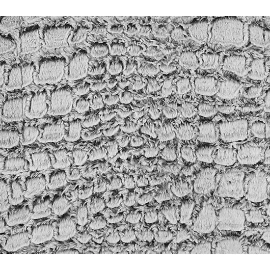 Hot Sale ❤️ Silver Orchid Monroe Grey Faux Fur Queen 3-piece Comforter Set 🧨 - Image 6