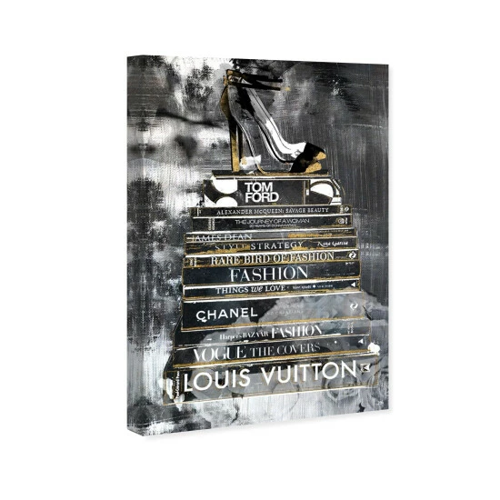 Coupon đ Silver Orchid 'Clear Fashion Thoughts Night' Wall Art Canvas Print đ - Image 3