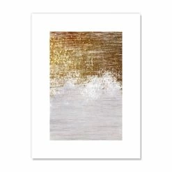 Hot Sale ⭐ Silver Orchid Golden Sophistication Wall Art - Gold 💯