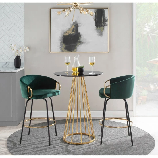 Top 10 ๐ Silver Orchid Battista Contemporary Glam Velvet Counter Stool (Set Of 2) - N/A Green ๐ 9 Top 10 ๐ Silver Orchid Battista Contemporary Glam Velvet Counter Stool (Set Of 2) - N/A Green ๐ - Image 7