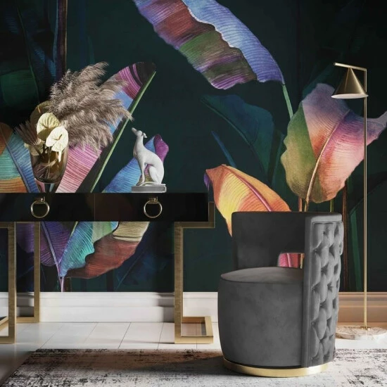 Cheapest 🔥 Silver Orchid Manucharyan Grey Velvet Swivel Chair ✨