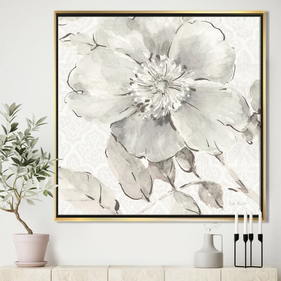 Top 10 đ Silver Orchid 'Indigold Grey Peonies II' Farmhouse Framed Canvas âď¸ 3 Top 10 đ Silver Orchid 'Indigold Grey Peonies II' Farmhouse Framed Canvas âď¸