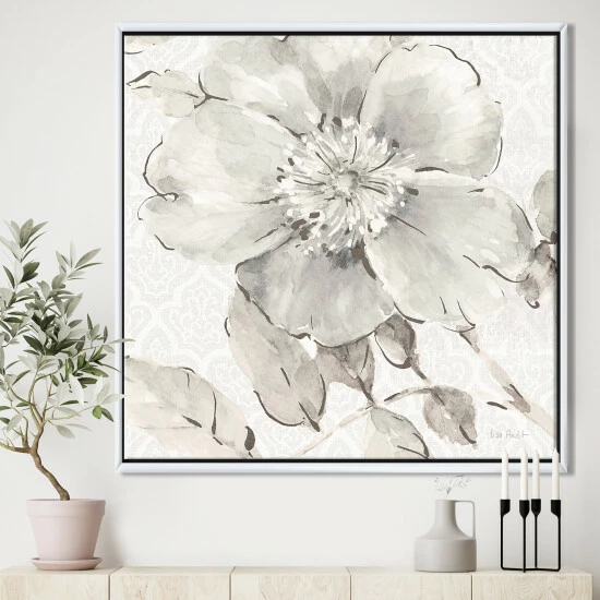 Top 10 đ Silver Orchid 'Indigold Grey Peonies II' Farmhouse Framed Canvas âď¸ 5 Top 10 đ Silver Orchid 'Indigold Grey Peonies II' Farmhouse Framed Canvas âď¸ - Image 3