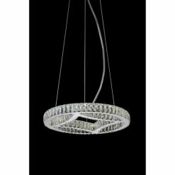 Best Pirce 🤩 Silver Orchid Benedict LED Chandelier With Chrome Finish 😉