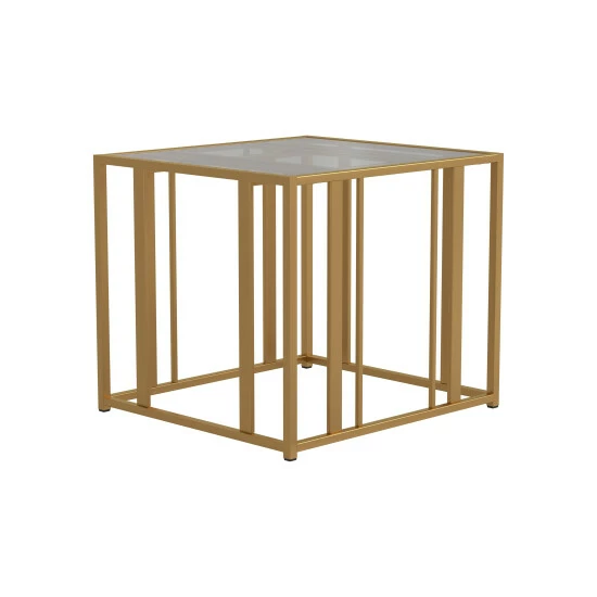 Top 10 ✔️ Silver Orchid Ferte Matte Brass End Table 💯