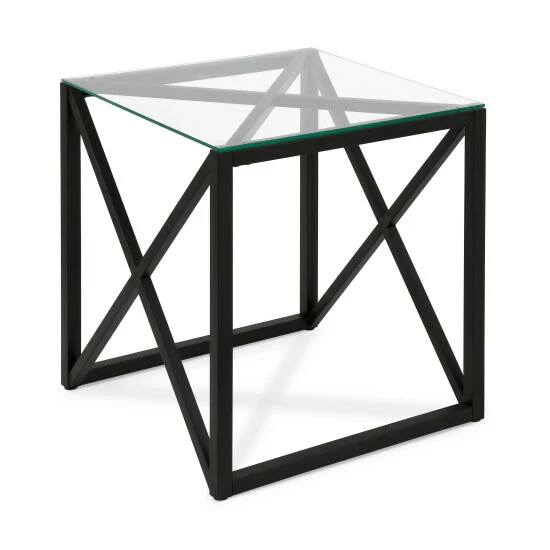 Cheap 𼰠Silver Orchid Stifter X-base Metal/ Glass Side Table âď¸ 5 Cheap 𼰠Silver Orchid Stifter X-base Metal/ Glass Side Table âď¸ - Image 3