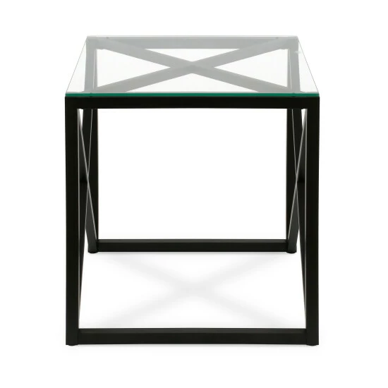 Cheap 𼰠Silver Orchid Stifter X-base Metal/ Glass Side Table âď¸ 6 Cheap 𼰠Silver Orchid Stifter X-base Metal/ Glass Side Table âď¸ - Image 4