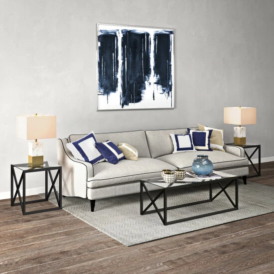 Cheap 𼰠Silver Orchid Stifter X-base Metal/ Glass Side Table âď¸ 7 Cheap 𼰠Silver Orchid Stifter X-base Metal/ Glass Side Table âď¸ - Image 5
