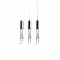 Top 10 ⌛ Silver Orchid Bloom 3-light Chandelier With Chrome Finish ⌛