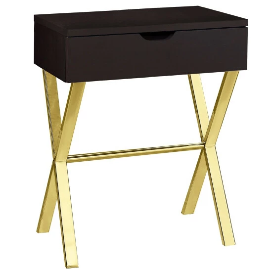 Best Pirce đ Silver Orchid Briscoe Cappuccino Accent Table đ