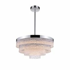 Buy 😍 Silver Orchid Campbell 9-light Chandelier With Chrome Finish ⌛