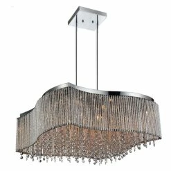 Budget 🔥 Silver Orchid Bowen 16-light Chrome Chandelier 🔔