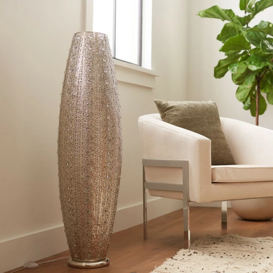 Hot Sale đ Silver Orchid Brielle 43.5-inch 2-light Floor Lamp â¤ď¸ - Image 2