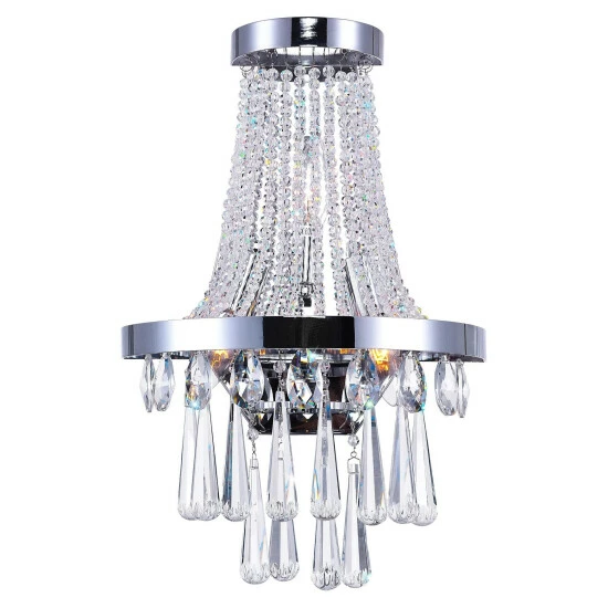 Flash Sale â Silver Orchid Kersten Chrome 3-light Wall Sconce đ€©