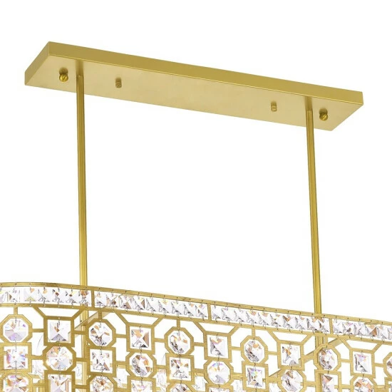 Outlet โจ Silver Orchid Swain Champagne 8-light Chandelier ๐ - Image 2