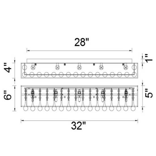 Top 10 đ Silver Orchid Keaton Chrome 5-light Wall Sconce đ - Image 2