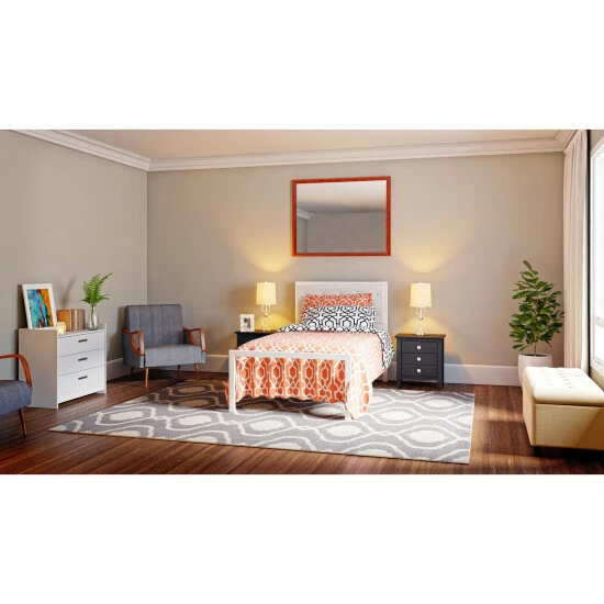 Outlet ๐ Silver Orchid Velez Brushed Steel Table Lamps (Set Of 2) ๐ - Image 2