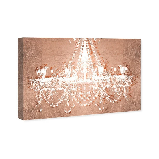 Flash Sale ๐ Silver Orchid 'Dramatic Entrance Rose' Fashion And Glam Wall Art Canvas Print ๐งจ - Image 3