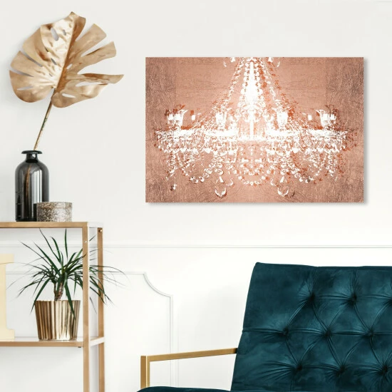 Flash Sale ๐ Silver Orchid 'Dramatic Entrance Rose' Fashion And Glam Wall Art Canvas Print ๐งจ - Image 6