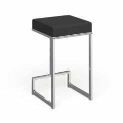 Outlet 😍 Silver Orchid Dennes Metal Counter Height Stool, Black ⭐ -Silver Orchid Shop unnamed file 4900
