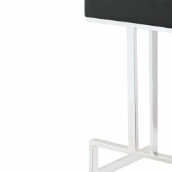 Outlet 😍 Silver Orchid Dennes Metal Counter Height Stool, Black ⭐ -Silver Orchid Shop unnamed file 4903