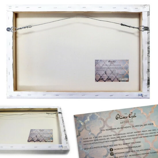 Hot Sale đ Silver Orchid 'Diamond Breakfast Shopping' Wall Art Canvas Print đ - Image 5