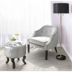 Best reviews of 🔥 Silver Orchid Haver Metal Floor Lamp Black/nickel 🧨