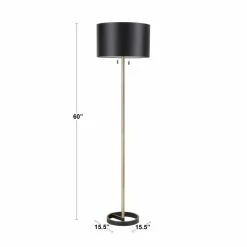 Best reviews of 🔥 Silver Orchid Haver Metal Floor Lamp Black/nickel 🧨 -Silver Orchid Shop unnamed file 4937