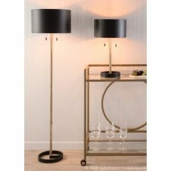 Best reviews of 🔥 Silver Orchid Haver Metal Floor Lamp Black/nickel 🧨 -Silver Orchid Shop unnamed file 4939