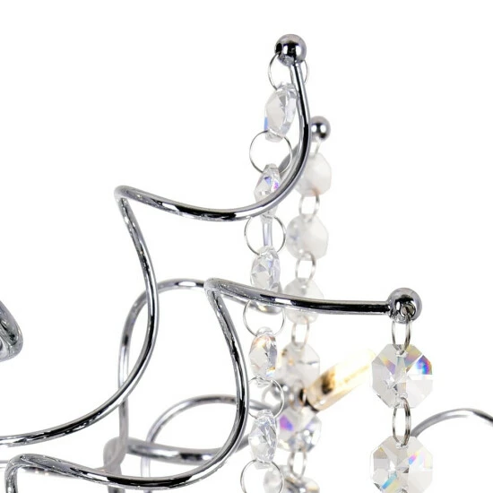 Budget ๐ Silver Orchid Feyder Chrome 20-light Chandelier ๐ - Image 2