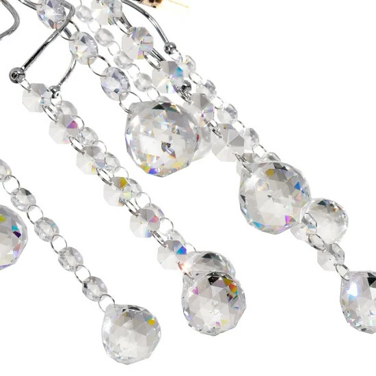 Budget ๐ Silver Orchid Feyder Chrome 20-light Chandelier ๐ - Image 4