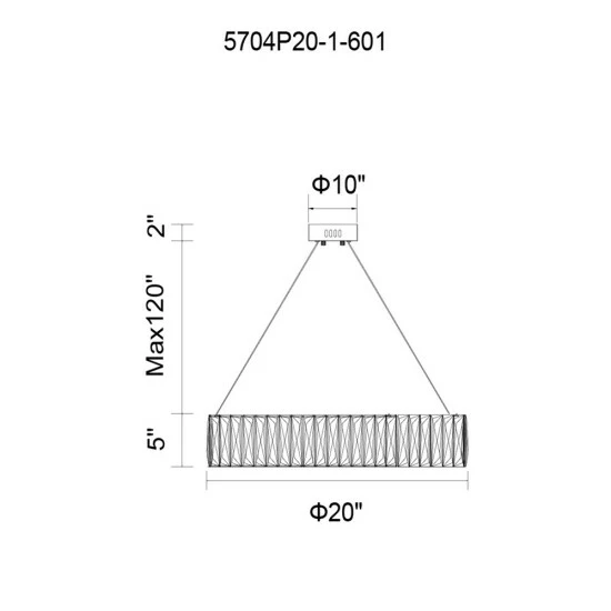 Brand new đ„ Silver Orchid Conklin LED Chandeleir With Chrome Finish đ - Image 2