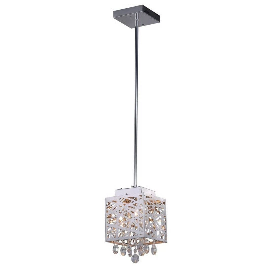 Wholesale ๐ Silver Orchid Purviance Chrome 1-light Mini Pendant ๐