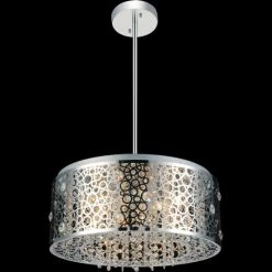 Cheap ✔️ Silver Orchid Boyd 7-light Chandelier With Chrome Finish ✨