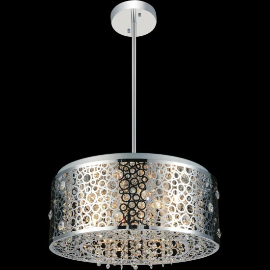 Cheap ✔️ Silver Orchid Boyd 7-light Chandelier With Chrome Finish ✨