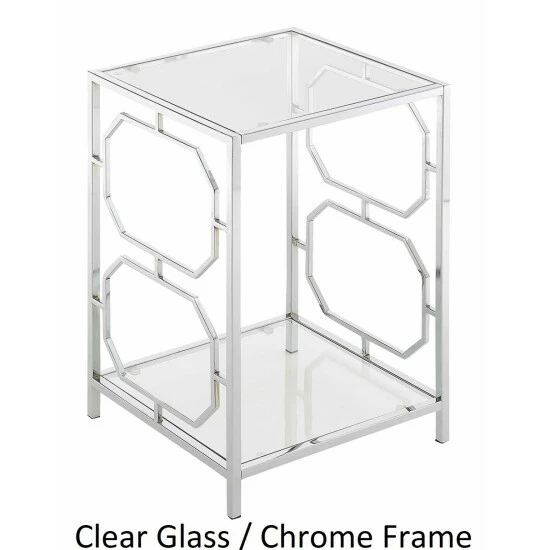 Best Pirce â Silver Orchid Hitchie Chrome End Table đ - Image 3