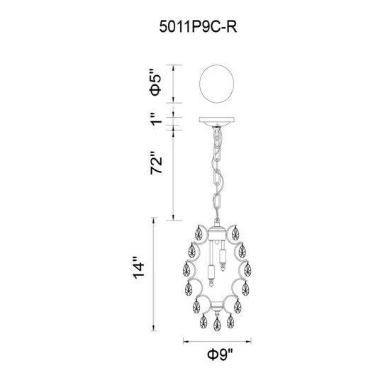 Cheap đ Silver Orchid Peters Chrome 2-light Mini Pendant đ 4 Cheap đ Silver Orchid Peters Chrome 2-light Mini Pendant đ - Image 2