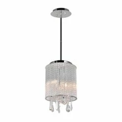 Top 10 👏 Silver Orchid Brendel 2-light Mini Pendant With Chrome Finish 👍