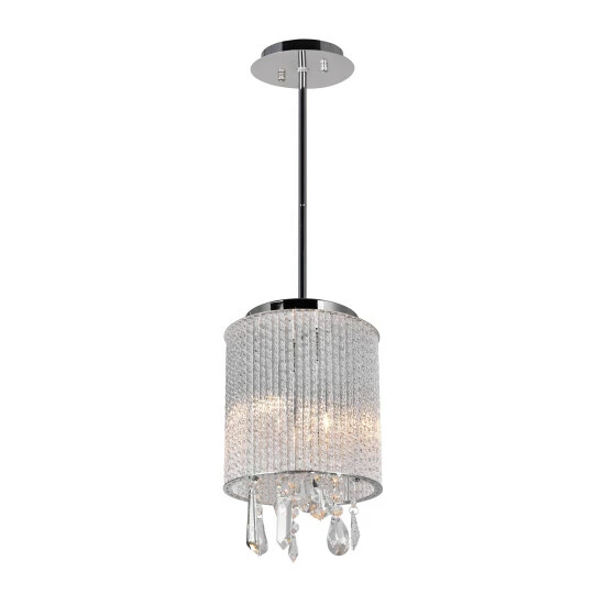 Top 10 ๐ Silver Orchid Brendel 2-light Mini Pendant With Chrome Finish ๐