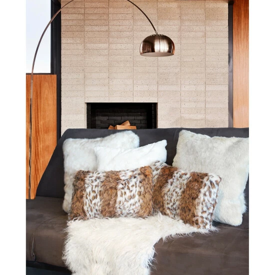 Cheapest đ Silver Orchid Durieux 2-pack Faux Pillow 12" X 20" đ - Image 3