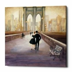 Wholesale 🤩 Silver Orchid 'Bridge To NY By Julia Purinton Giclee Canvas 🛒