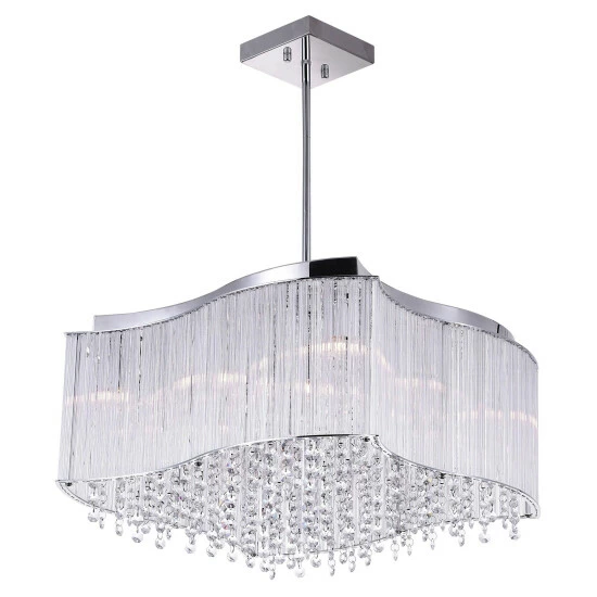 Wholesale 🧨 Silver Orchid Printemps 10-light Crystal Chandelier With Chrome Finish 🧨