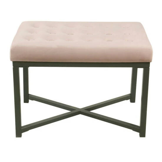 Cheapest 🤩 Silver Orchid Sid Velvet Tufted Ottoman ⭐ 9 Cheapest 🤩 Silver Orchid Sid Velvet Tufted Ottoman ⭐ - Image 7
