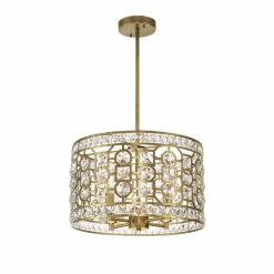 Cheapest 🔔 Silver Orchid Swain Champagne 4-light Chandelier 🎁