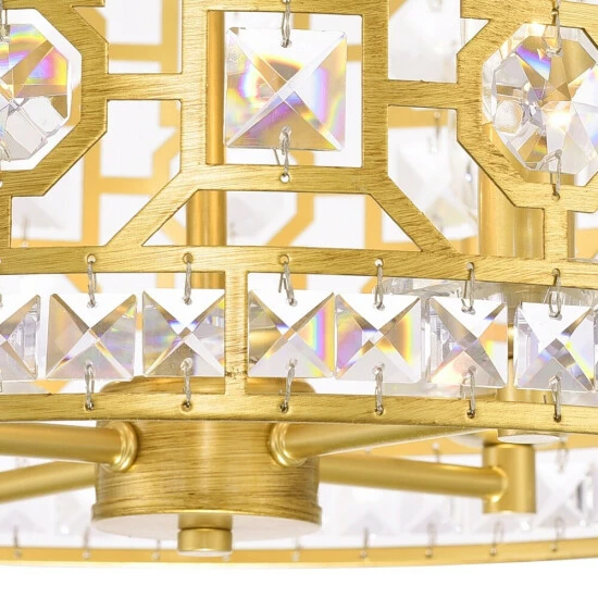 Cheapest ๐ Silver Orchid Swain Champagne 4-light Chandelier ๐ 6 Cheapest ๐ Silver Orchid Swain Champagne 4-light Chandelier ๐ - Image 4