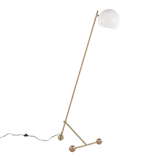 Flash Sale đ„ Silver Orchid Samantha Glam Floor Lamp Black đ„